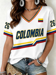 Damen-T-Shirt Kolumbien
