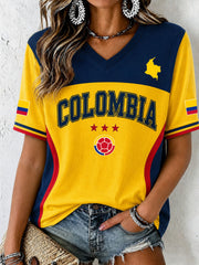 Damen Kolumbien T-Shirt