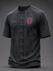 Herren Norwegen Fußball-T-Shirts