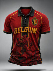 Herren Belgien Fußballtrikot