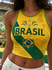Damen-Geschenk für Fußballfans: Lässiges Tanktop mit Aufdruck