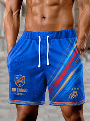 Herren 2026 Demokratische Republik Kongo Fußballshorts