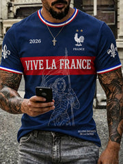 Herren-T-Shirts französische Fußballnationalmannschaft