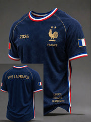 Herren-T-Shirts französische Fußballnationalmannschaft