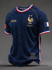 Herren-T-Shirts französische Fußballnationalmannschaft