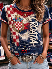Kurzärmliges Damen-T-Shirt
