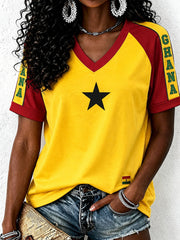 Ghana T-Shirt für Damen