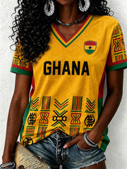Ghana T-Shirt für Damen