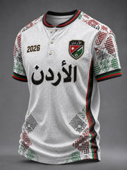 Men's Football Short Sleeve T-shirt