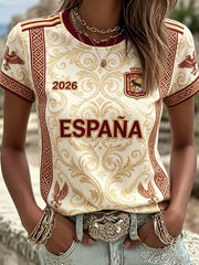 Women's short-sleeved T-shirt