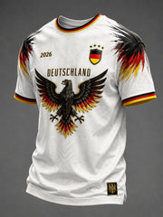 Men's Germany Football Printed T-shirt