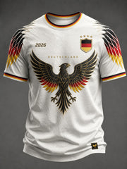 Men's Germany Football Printed T-shirt