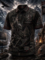 Men's Norwegian Football Viking Tops