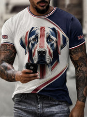Men's British Labrador Printed T-shirt