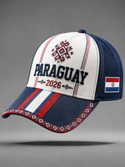 2026 Paraguay Football Style Unisex Hat