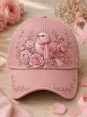 Breast Cancer Awareness Pink Floral Hat