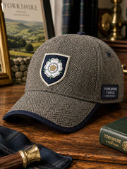 Unisex Yorkshire White Roses Art Printed Hat