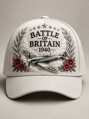 Unisex Battle of Britain Retro Print Hat