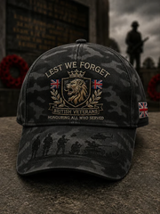 Unisex British Veteran Print Hat