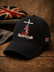 Unisex Lest We Forget Print Hat