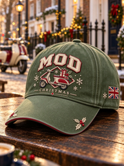 Unisex Mods Culture UK Music Lover Christmas Printed Hat