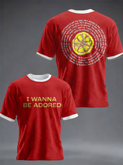 Unisex Roses Music Lover Lemon Printed T-shirt