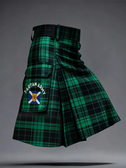 Unisex Scotland Football Lover Tartan Army Printed Kilt Skirt