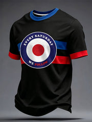 Men's Scotland Football Lover Printed T-Shirt