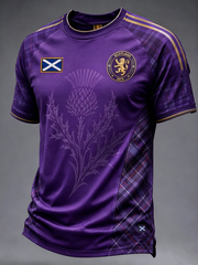 Men's UK Football Lover Scotland Printed short sleeve t-shirt