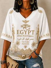 Women's 2026 Egypt Football T-Shirts