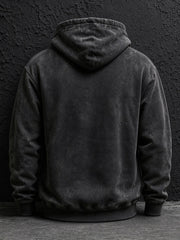 Men's Lest We Forget Printed Hoodie With Pockets