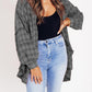 🔥LAST DAY SALE 49% OFF🔥Women's Mineral Washed Button Down Plaid Shirt