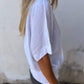 🔥LAST DAY SALE 49% OFF🔥Simple Solid Color V-Neck Half-Sleeve T-Shirt💛