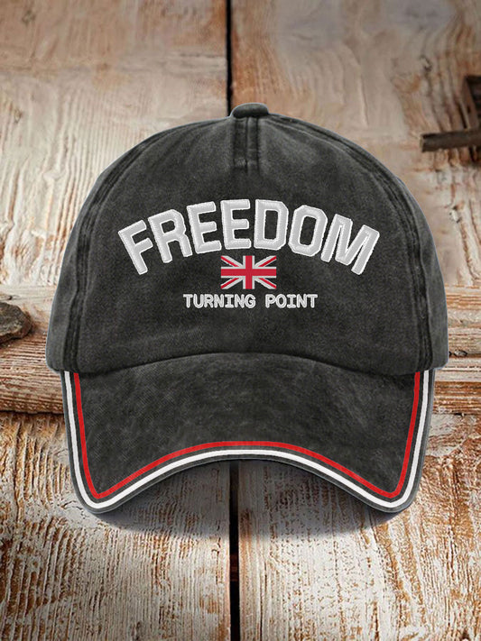 Unisex Turning Point UK Flag Printed Hat