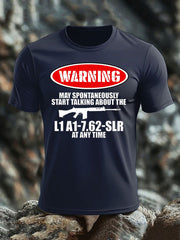 Men's British Veteran imitation cotton short-sleeved T-shirt