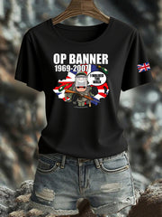 Women's British Veteran Iron On Short Sleeve T-Shirt