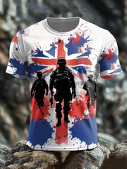 Men's British Veteran short sleeves t-shirt