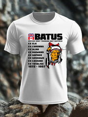 Men's British Veteran imitation cotton short-sleeved T-shirt