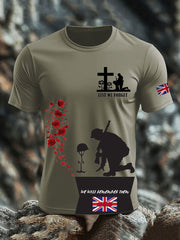 Men's British Veteran short sleeves t-shirt