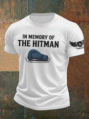 Men's Hitman Boxing Lover Printed T-shirt