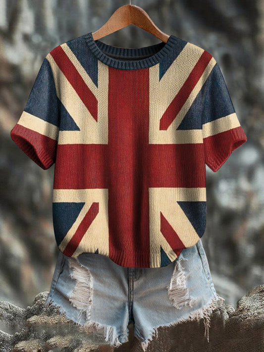 Women's British Flag Short-sleeved T-shirt
