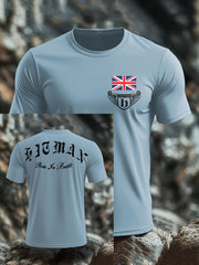 Men's Boxing Lover Rip Hitman Legend Printed T-Shirt