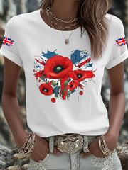 Men's UK Flag Printed T-shirt