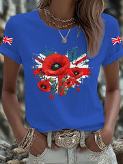 Men's UK Flag Printed T-shirt