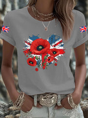 Men's UK Flag Printed T-shirt