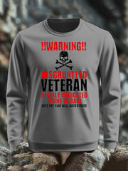 Men's British Veteran Printed sweater