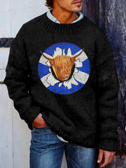 Men's Scotland Highland Cow Sweater