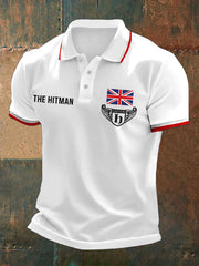 Men's Hitman Boxing Lover Printed Casual Tops