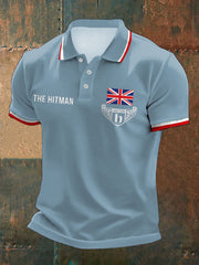 Men's Hitman Boxing Lover Printed Casual Tops