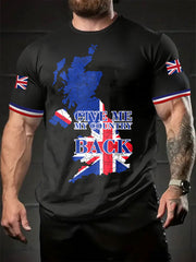 Men's Give Me My Country Back Short Sleeves T-shirt